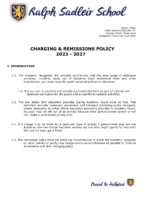 Charging Remissions Policy 2023-2027