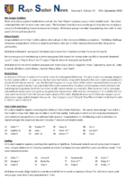 Newsletter 13th December 2024