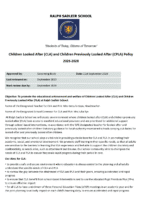 Children Looked After (CLA) and Children Previously Looked After (CPLA) Policy 2026-2028 Policy (1)